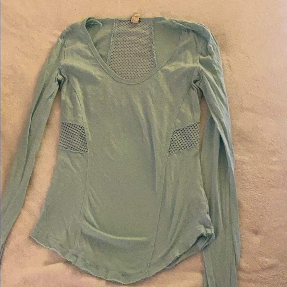 Free people long sleeve shirt